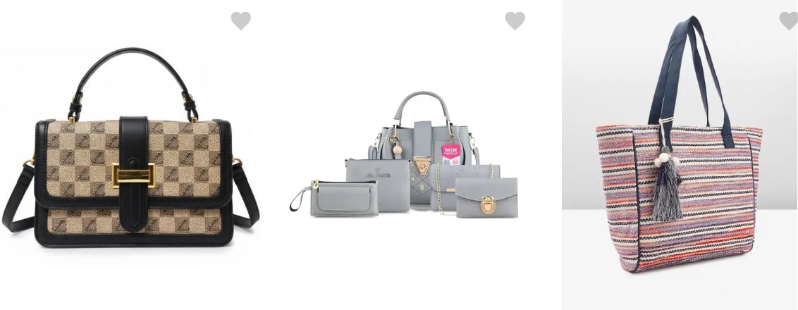 GrabOnIn's tweet image. 👜✨ Steal Deal Alert
Handbags &amp;amp; Clutches at just ₹340 😍
Style upgrade at a pocket-friendly price 💸

👉 Shop now:  grbn.in/pCxJSdz7hw

#FashionDeals #Handbags #Clutches #DealAlert #BudgetStyle