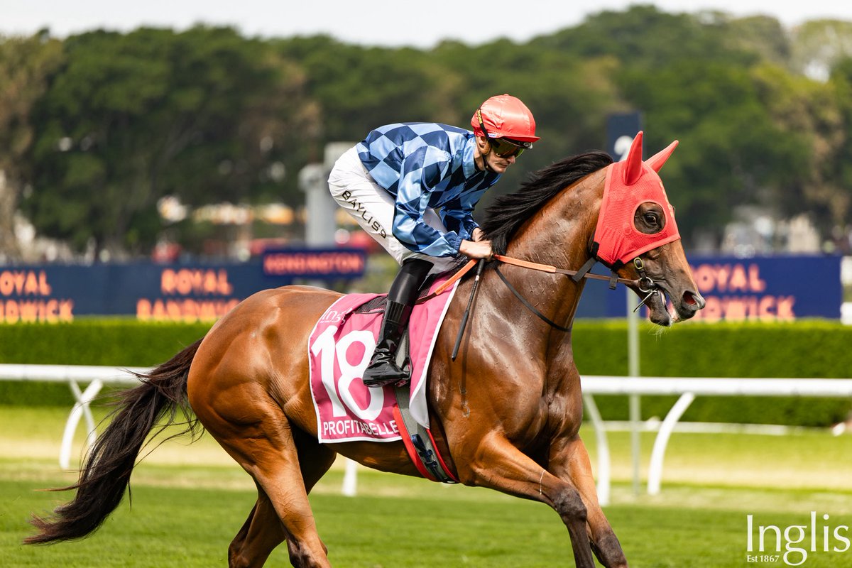 inglis_sales's tweet photo. Congratulations to connections of @BBakerRacing-trained PROFITABELLE (Profiteer), who won their share of today’s $400k Inglis Pink Bonus, despite finishing 12th in the $2m Inglis Millennium. You don’t need to finish 1st to be a winner in the Inglis Race Series! https://t.co/HoZlmEU9Lm