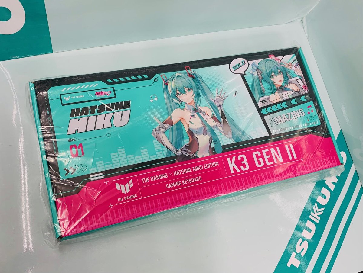 本店Ⅱ2F】 🦉ASUS TUF Gaming x 初音ミク🎵 特徴的な初音ミク