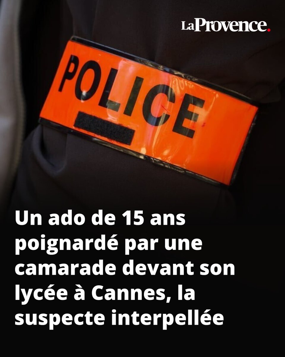 laprovence's tweet image. Une nouvelle agression à l'arme blanche, cette fois devant un lycée👉 l.laprovence.com/TVYZ
