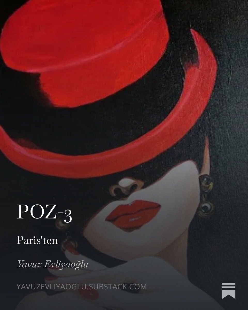 Çekingen bir kadın,
Süslü çerçevelerin içinden bakıyor—
merdiven durağında.
Bakışını gizlemiş elinin sırtıyla
aynanın karşısında.
Çantası şapkasından kırmızı
Ve yanıyor!
Yangın söndürme tüpü de kırmızı.