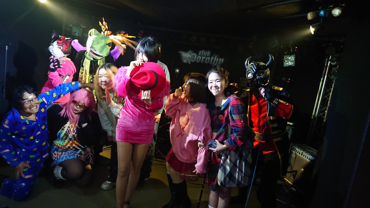 ゴロゴローネ) 昨日は、江古田クラブドロシーで、Animal-Xのライブで