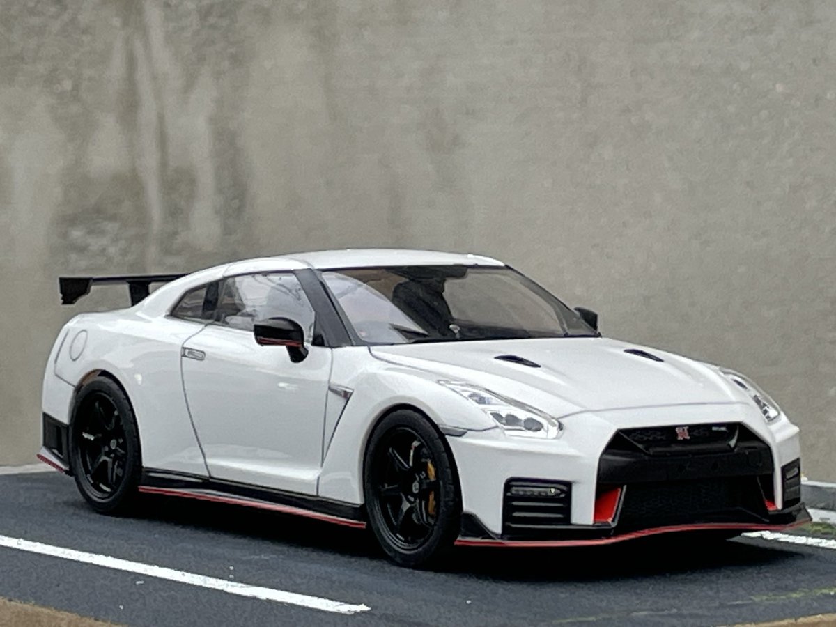surf3204's tweet image. #アオシマ #楽プラ
#R35 #GTR #NISMO #完成っす 

完成しました！カッコええっす😆
ナンバーは後ろだけ😁