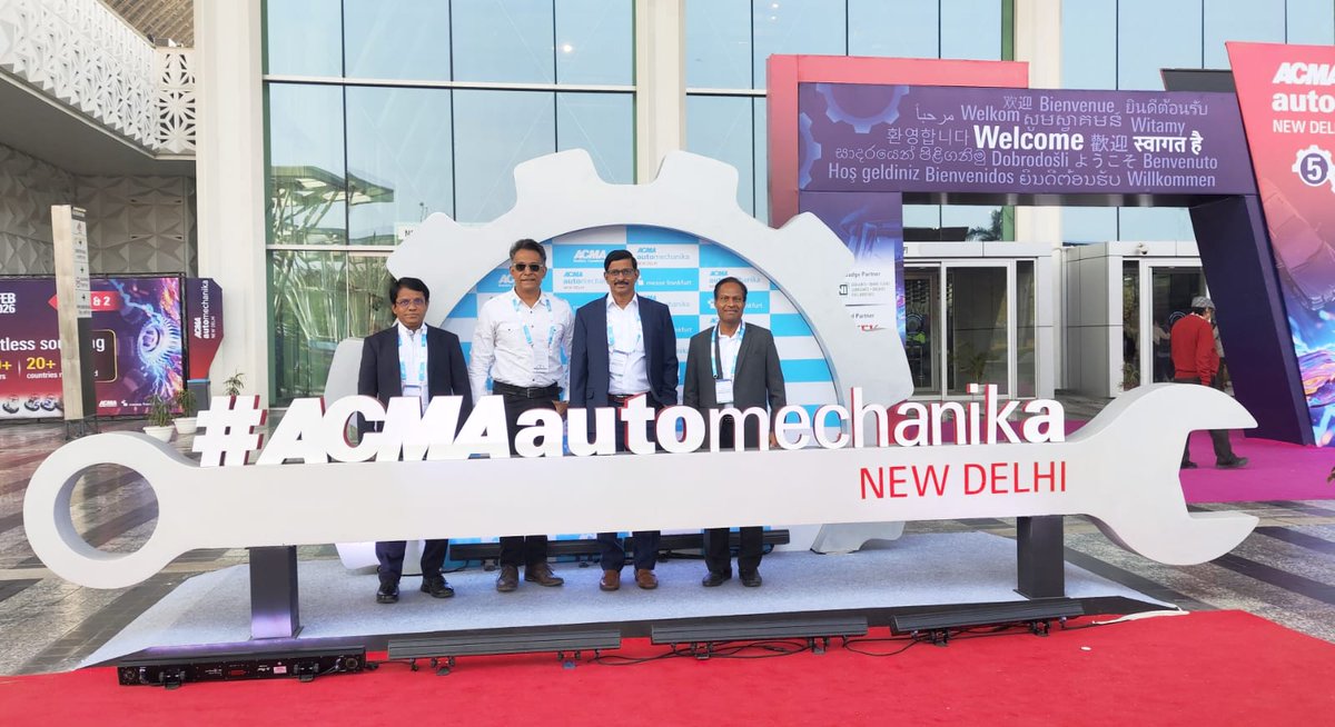 Day 3 at ACMA Automechanika, New Delhi and the momentum keeps growing! Customers are continuously visiting our stall, eager to discover our technology and services.

…hanika-newdelhi.in.messefrankfurt.com/newdelhi/en/ex…

#Satven #ACMA #ACMAAutomechanika #AutomotiveEngineering #InnovationDriven #GlobalPresence