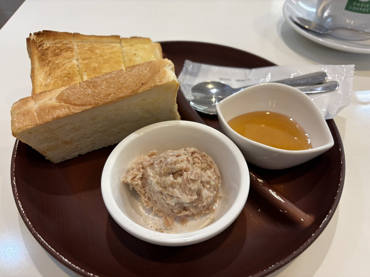 今日の出勤前のモーニング