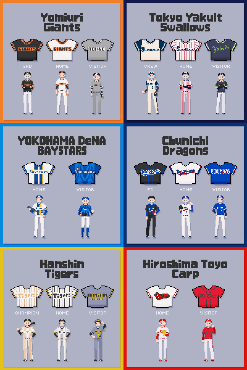 ichita_bb's tweet photo. 2026年ユニフォーム👕（セ・リーグ） https://t.co/92XhIgoKP7