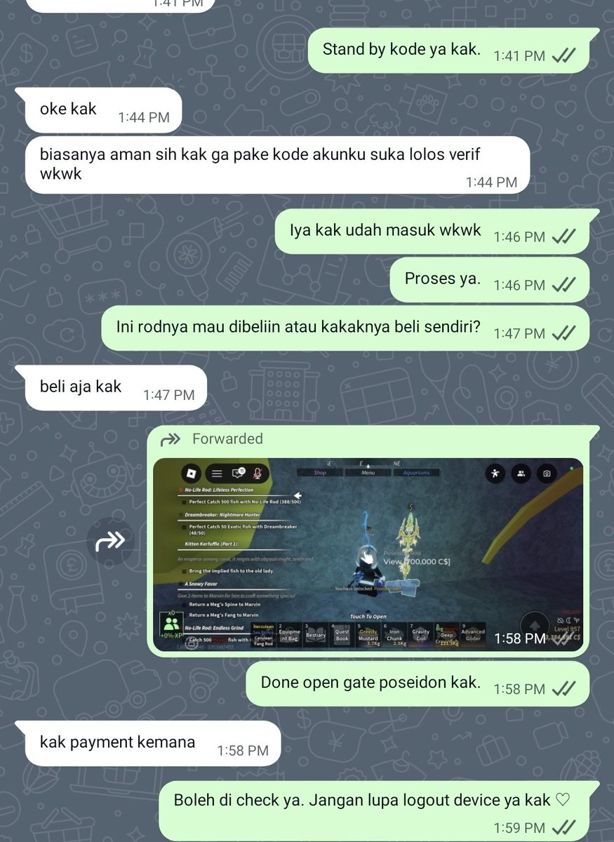 stygin's tweet image. Done Joki Poseidon Rod :
Open Gate Poseidon Temple ✅️