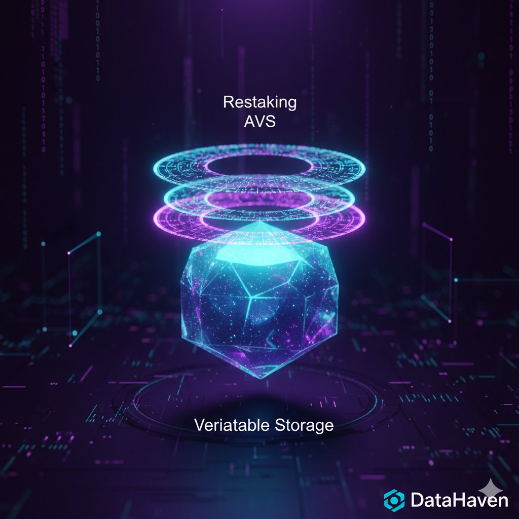 larabaliman's tweet photo. @DataHaven_xyz The ultimate verifiable stack is here! 🔐 @DataHaven_xyz integrating as an AVS on @eigencloud means end-to-end security for AI and autonomous services.

Huge milestone for the ecosystem! 🚀✨

#DataHaven #EigenLayer https://t.co/XKMyjZDTfi
