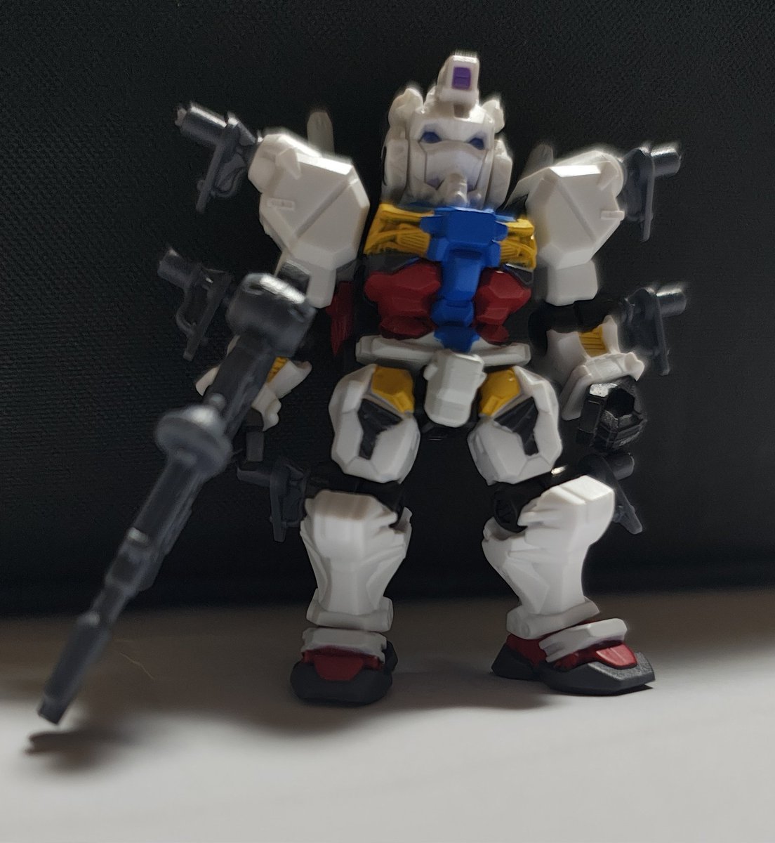 モビルスーツアンサンブル 新作のアンサンブルを回して作りました