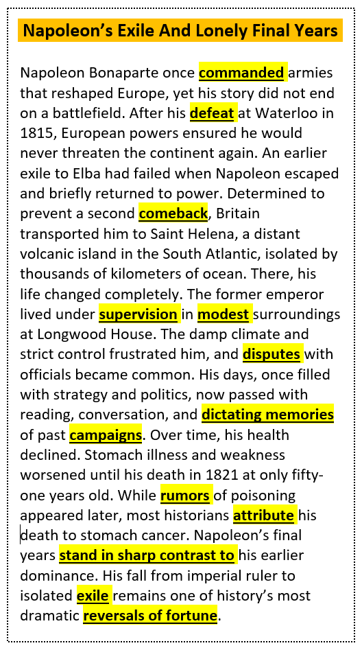 B2+ and C1 reading passages ⤵️