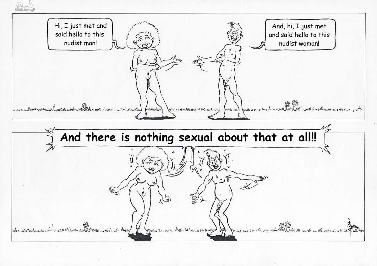 nudismocampogib's tweet photo. "Hola, acabo de conocer y saludar  a un hombre nudista(y viceversa)"
¡¡¡Y no hay nada sexual en eso!!! https://t.co/74gc6CnDPW