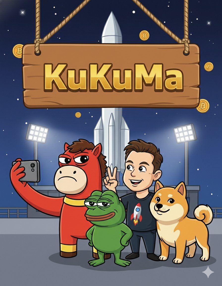 只要是原创，不管好坏，社区都是你最硬的后台。来吧，把 KuKuMa 纹在你的创意里！🔥

＃KuKuMa #哭哭马