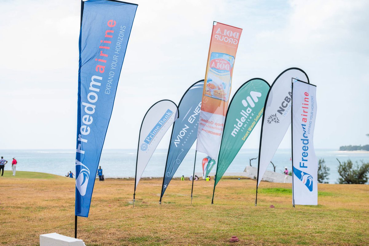 FreedomAirKe's tweet image. A great day on the fairways ⛳️
The Lady Captain’s Prize Golf Tournament 2025 is underway at @mombasagolf Club, proudly supported by Freedom Airline, elevating the game from tee to green.

#TravelWithFreedom #GolfLife #FreedomAirline #ExpandYourHorizons