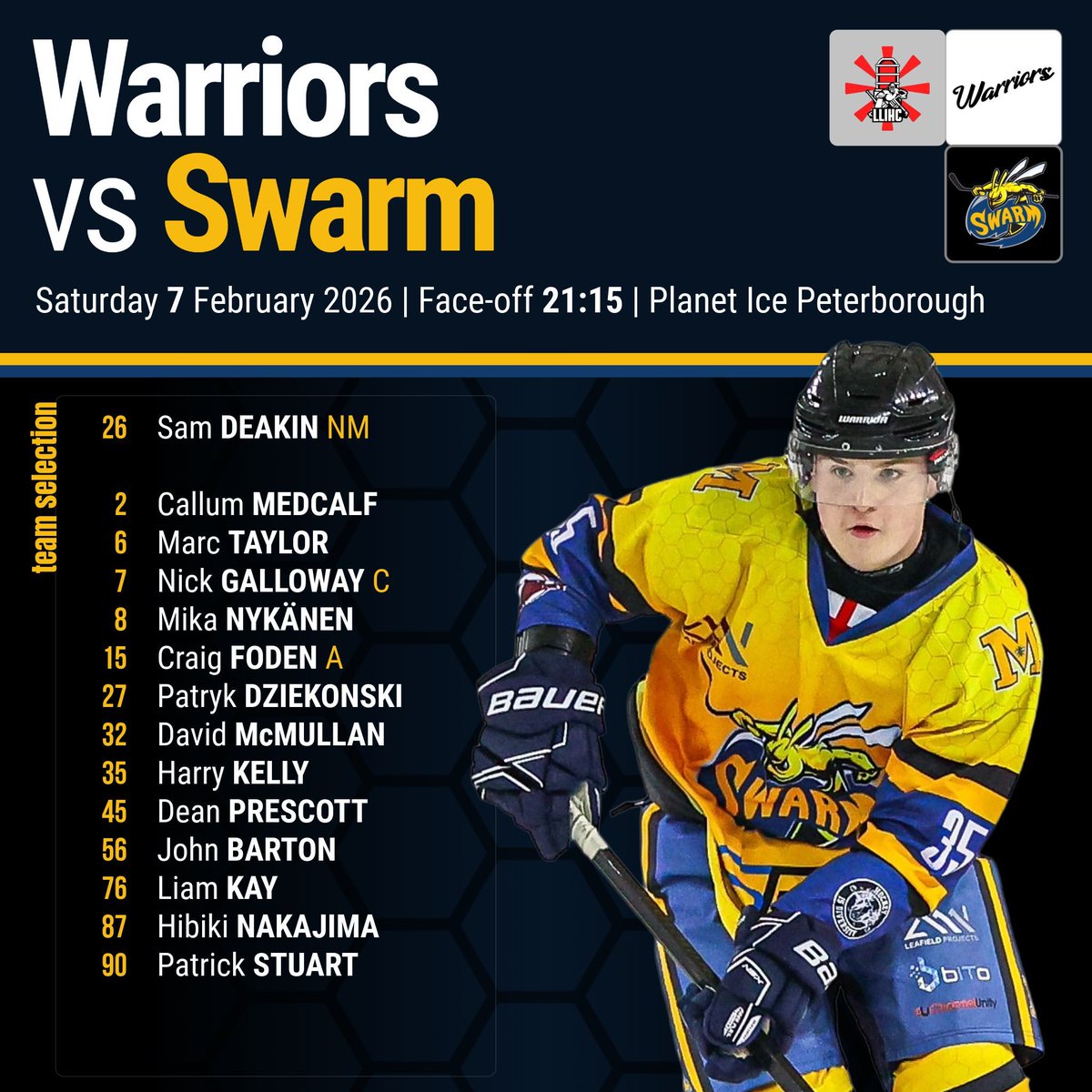 It's game day!!

#mcrswarm