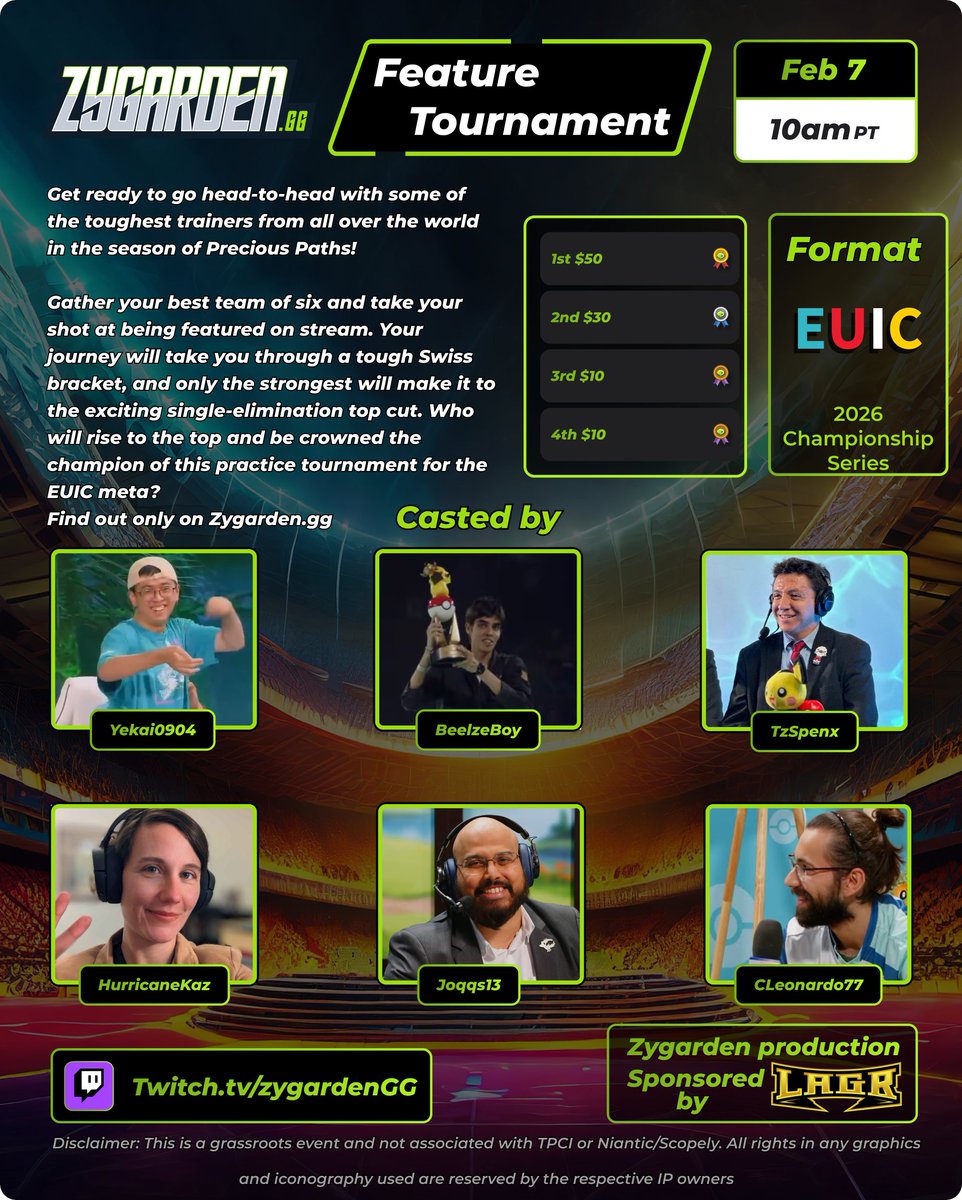 Zygarden | Pokémon GO Tournaments tweet media