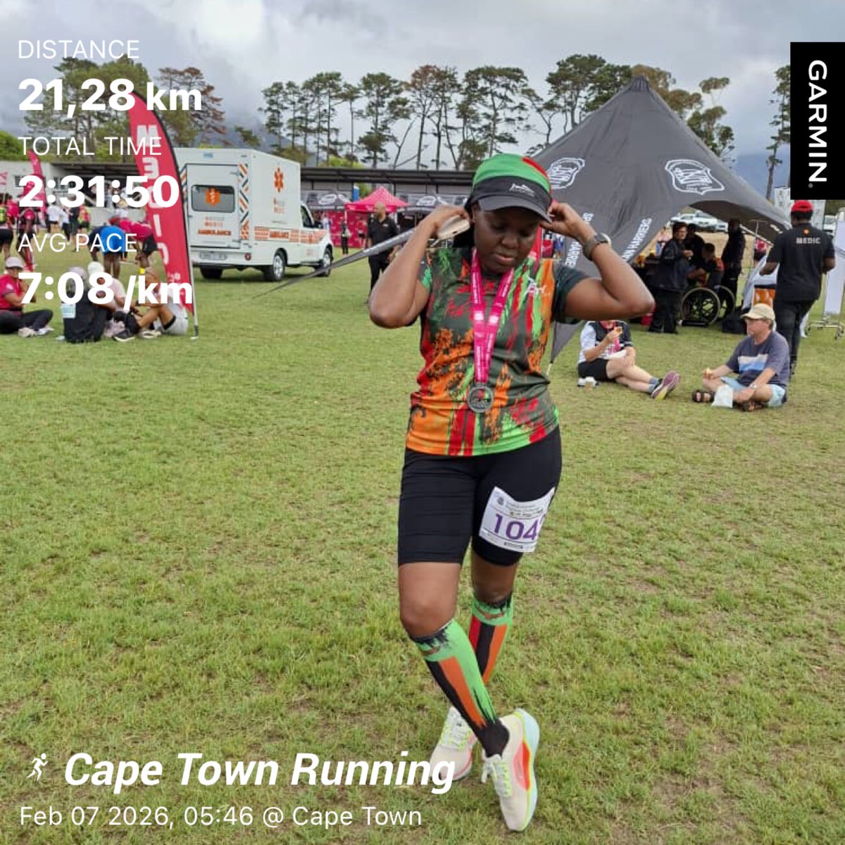 Spartan Harriers Firgrove Challenge. 
Elevation through Constantia is mad!!