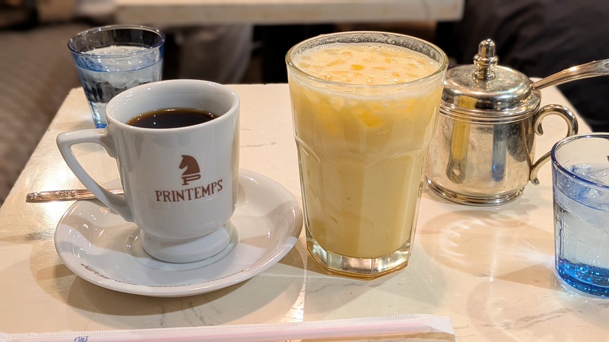 その後は純喫茶 天満プランタン西仲珈琲へ