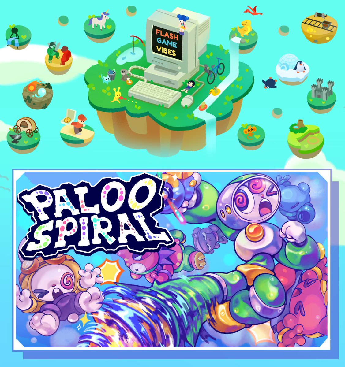 Paloo Spiral - Wishlist on Steam tweet media