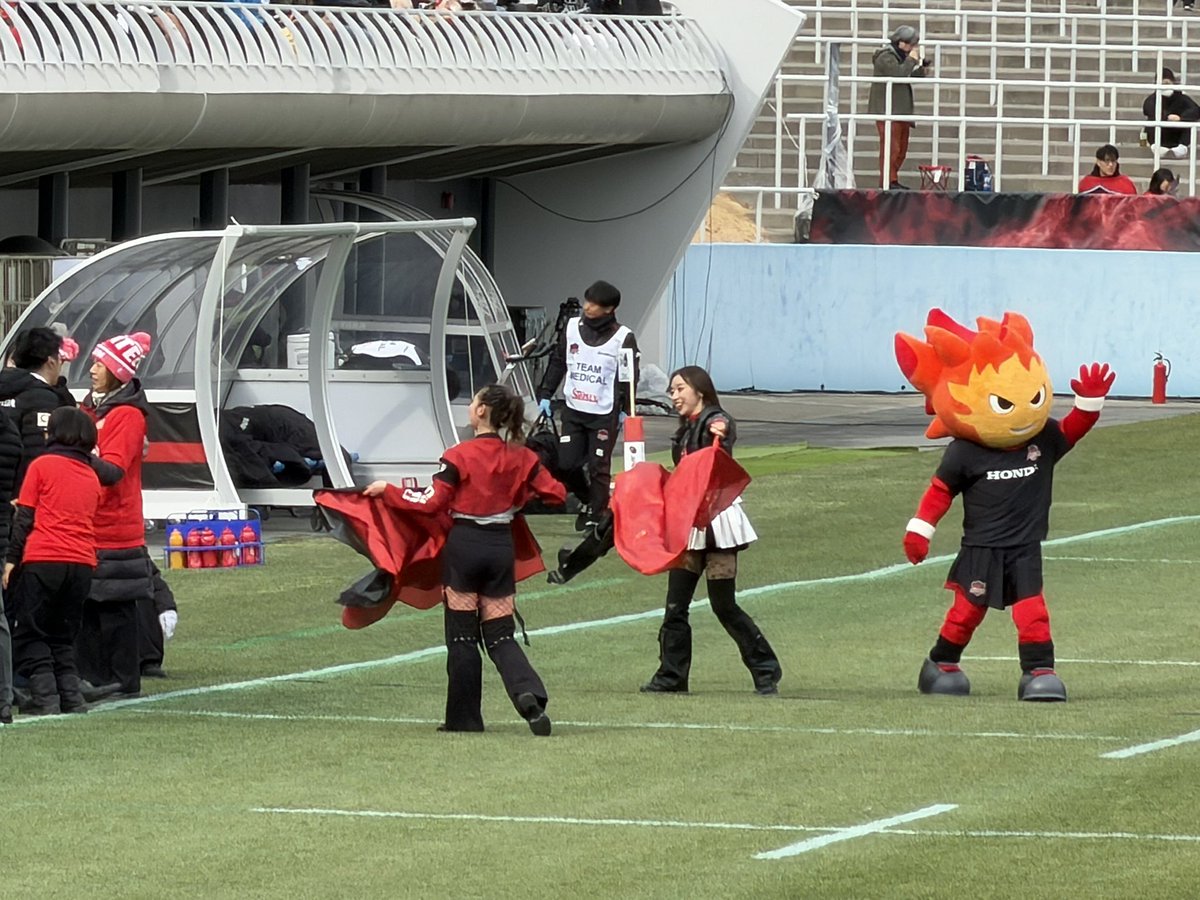 今日のお姐さん🏉
