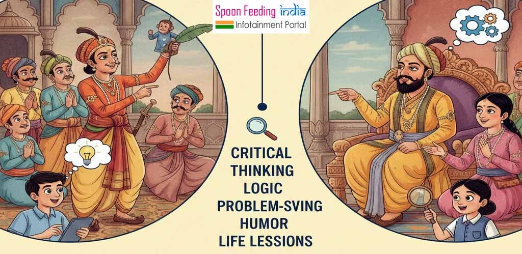 hydwebdesigner's tweet photo. 10 Legendary Stories from Tenali Ramakrishna &amp; Akbar-Birbal That Every Student Should Know.
📖 https://t.co/PpQmXEPPzJ

#TenaliRamakrishna #AkbarBirbal #TeluguStories #CriticalThinking #MoralStories #tenaliramakrishna #TenaliRama #tenaliramalinga https://t.co/2MK7qMCgBc