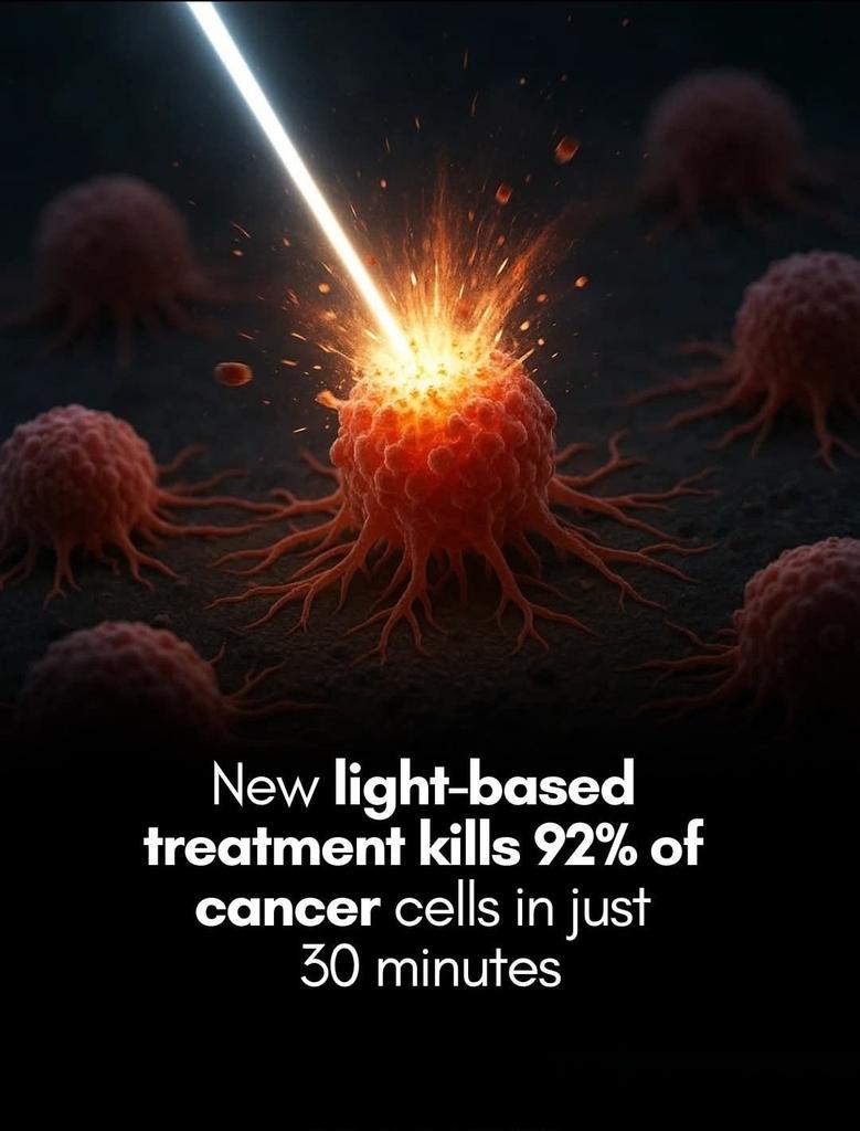 🎗️ We're leaving chemo behind very soon. Scientists could kill 92% of skin cancer cells using LED lights WITHOUT damaging healthy cells. 

These are the medical breakthroughs we're accelerating with AI and fighting for.