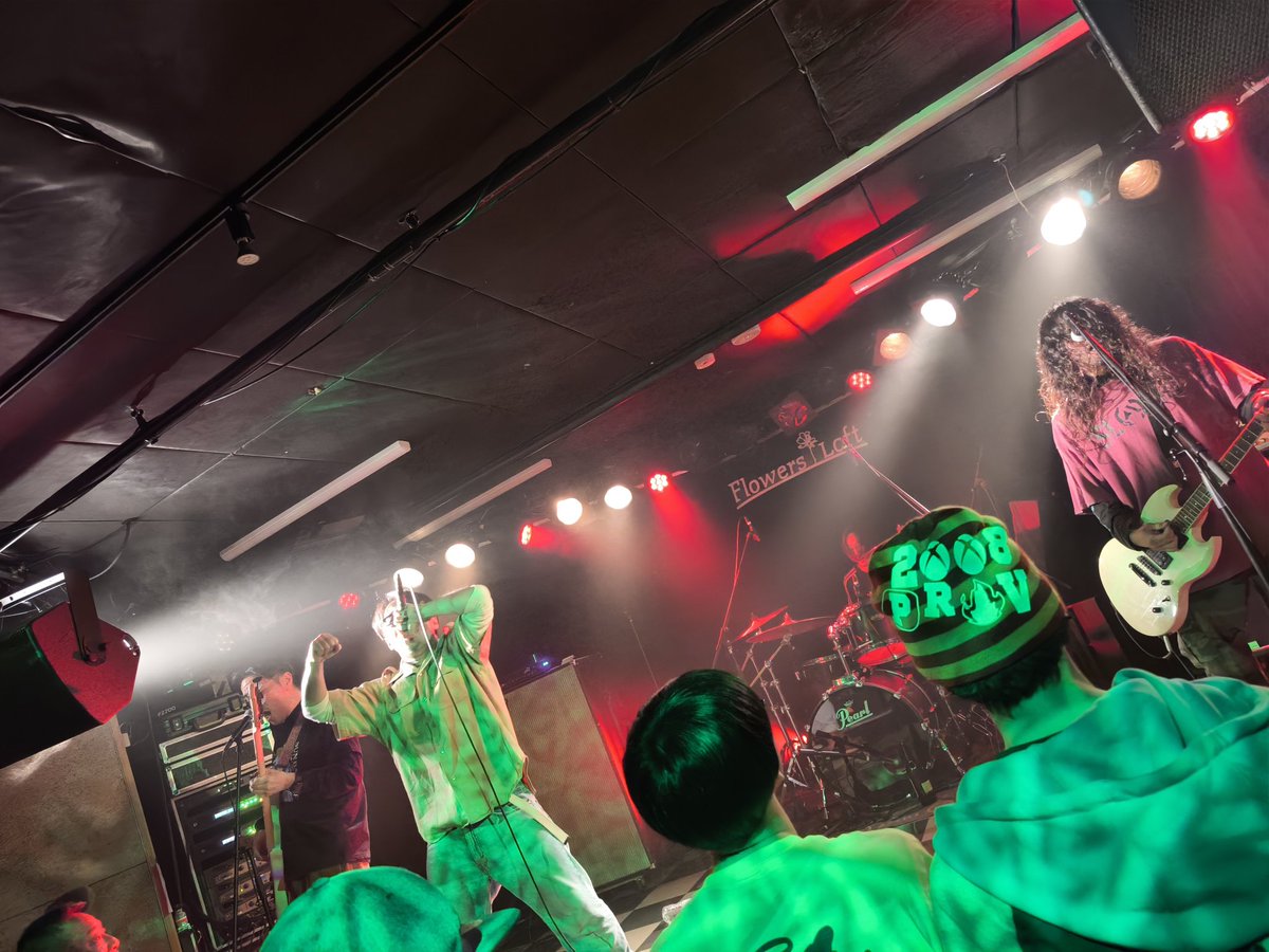 ダブルヘッダーで快く出演オッケーくれてありがとう！！相変わらず