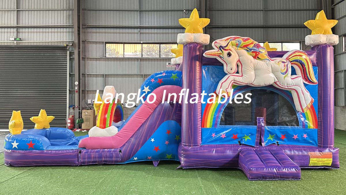 HNLangko's tweet image. Commercial PVC Inflatable unicorn Bounce House Slide Combo Jumping Castle Bouncer for Kids
More details: langko-inflatable.com #inflatables #inflatablebouncer #inflatablecastle #bouncycastle #inflatablebouncycastle #party #partyrentals #partyideas #partysupplies