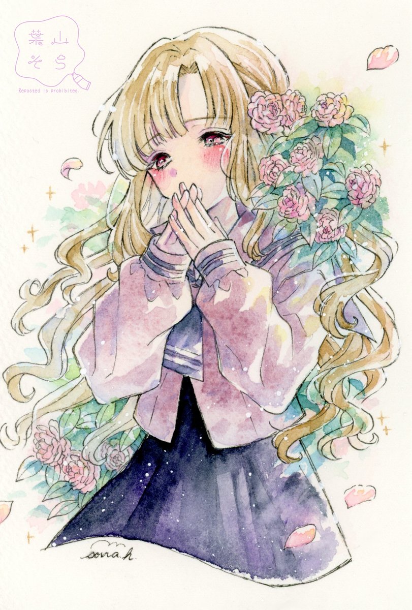 「秘めた想い」／乙女椿