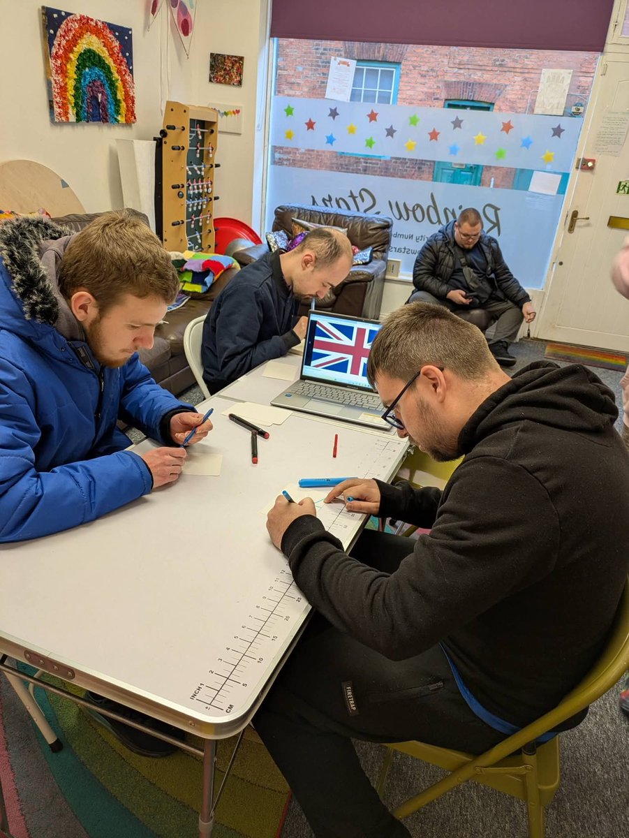 Rainbow_Stars1's tweet photo. Friday in the hub was all about the Winters Olympics.
Using our laptops provided by funding from NKDC we researched flags and using our Art skills got drawing!!
#nkdcfunding
#art4all
#goteamgb https://t.co/dtSLd4SI30