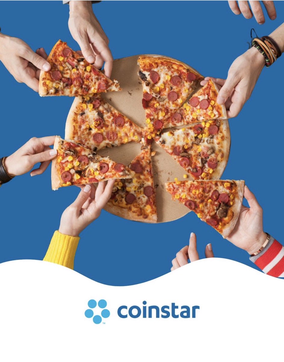 CoinstarIT's tweet photo. 🍕 Trasforma le tue monete in momenti da condividere!
Con Coinstar puoi convertire il tuo spicciolo in contanti o buoni spesa e goderti una pizza con gli amici.
💡 Semplice, veloce e vicino a te!
👉 Trova il chiosco più vicino su https://www.coinstar.PizzaTime #SmartShopping #GDO https://t.co/c6y8BxhCr5