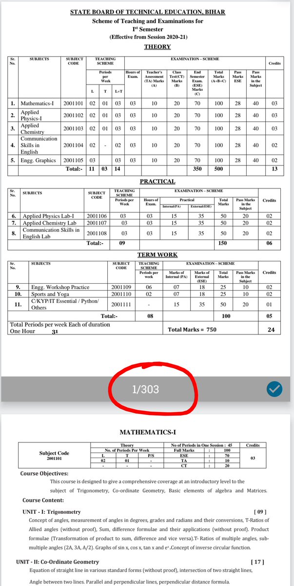 BTSC has released JE syllabus which is 303 page with complete syllabus of all 6 sem along with lab &amp; Team work. Such a vast syllabus for a JE level exam is impractical. We request BTSC to rationalize &amp; clarify the syllabus.<a href="/IPRDBihar/">IPRD Bihar</a> <a href="/CMBiharNK/">Vision Of Nitish Kumar</a> <a href="/BiharTakChannel/">Bihar Tak</a>