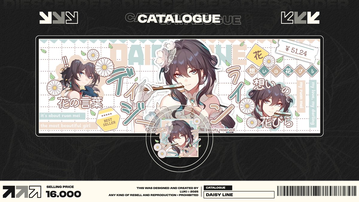 diescender's tweet image. mind to look this out and help rt? thanks.
he - yo! luki dan mai ada ashveil dan ruan mei impact. payment lewat QRIS ya. yuk jajan! 🩶 — #zonauang