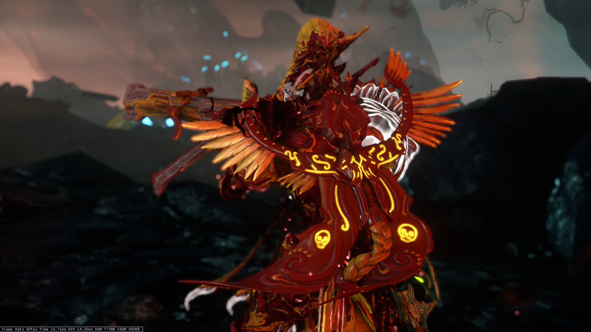 #warframe 
ナイトウェーブ３０いったよ！
カッコいいね！！