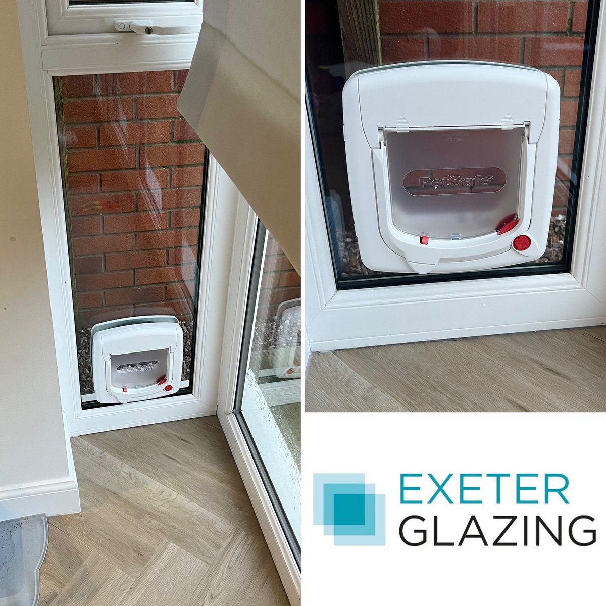 exeterglazing's tweet image. Still playing doorman for your cat? 🐱🚪

Professional cat flap installations into glass &amp;amp; PVCu panels.

✅ Fast fitting
✅ Clean, secure finish
✅ FREE quote

DM “CAT FLAP” for a price.
⚠️ Limited weekly slots — book early!

#catflap #pet #glazing #exeter #exeterglazing