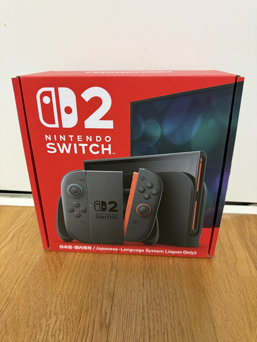 DwarfSpirit's tweet photo. Switch2到着しました。・w・ https://t.co/jf2J5ARwiF