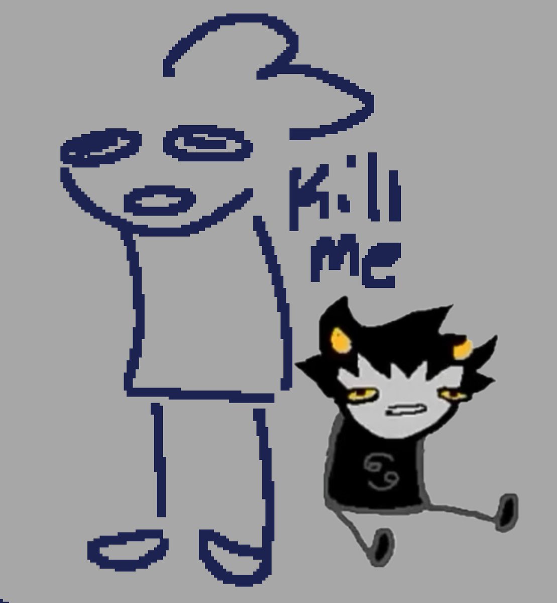 KocoLocorr's tweet image. Koco doodls from vcing and drawing karbot stuff