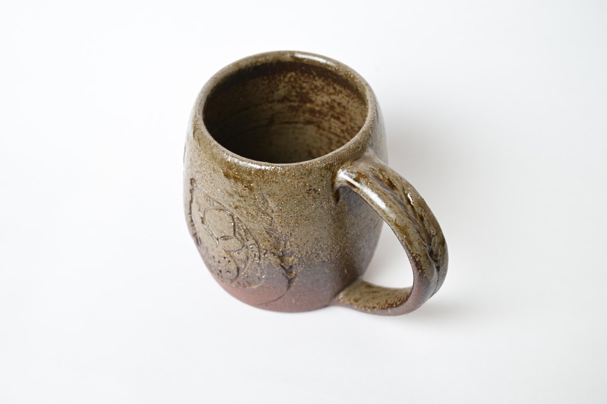 狼と香辛料亭風焼き締めジョッキ
今日焼き上がったばかり

2/8 ワンダーフェスティバルで販売します！

#WF2026W