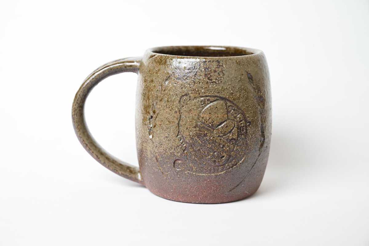 Mule_FEA's tweet image. 狼と香辛料亭風焼き締めジョッキ
今日焼き上がったばかり

2/8 ワンダーフェスティバルで販売します！

#WF2026W