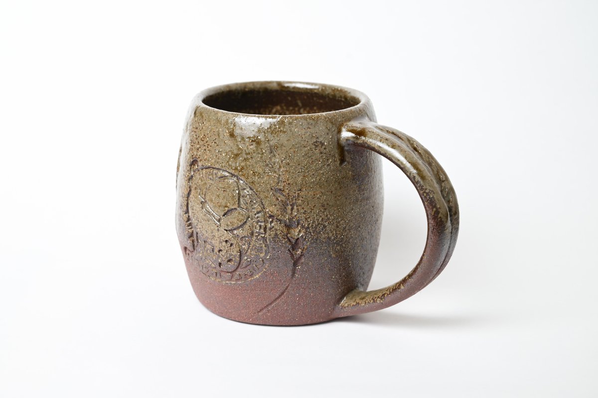 Mule_FEA's tweet image. 狼と香辛料亭風焼き締めジョッキ
今日焼き上がったばかり

2/8 ワンダーフェスティバルで販売します！

#WF2026W