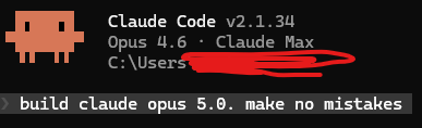 if opus 4.6 is so powerful, it SHOULD be able to build 5.0