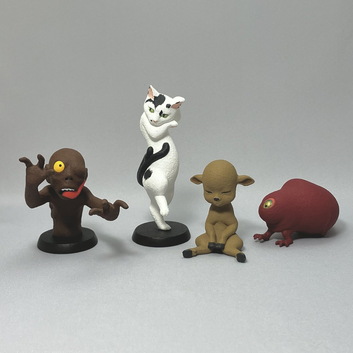 ワンフェスお品書き 色々な妖怪フィギュアもあります！ 塗装済完成品