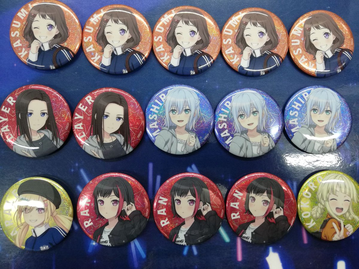 入荷情報】バンドリ 本日からWEGOコラボが 始まっていますね✨ 缶