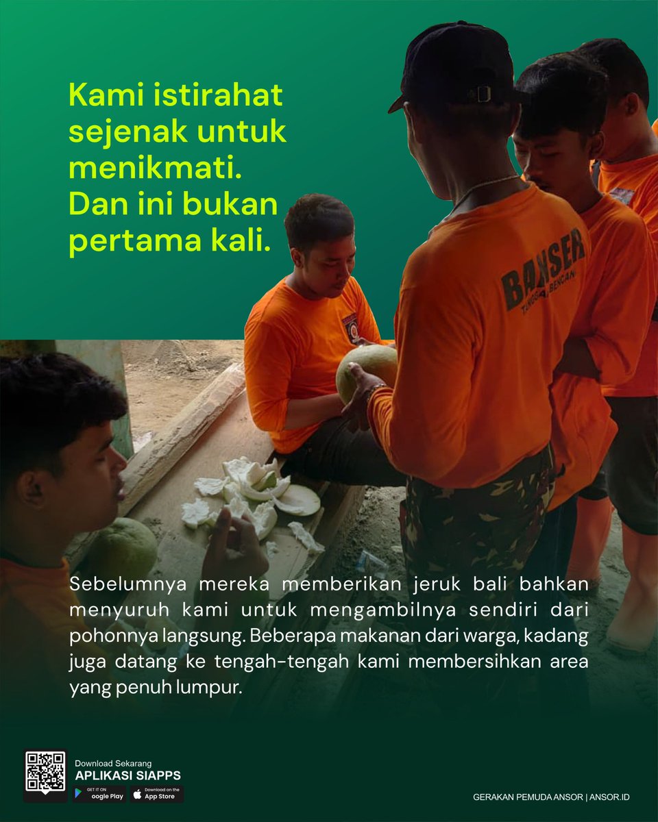 Official_Ansor's tweet photo. Seorang mukmin dengan mukmin lainnya ibarat sebuah bangunan yang saling menguatkan https://t.co/xL2z7aXl0B