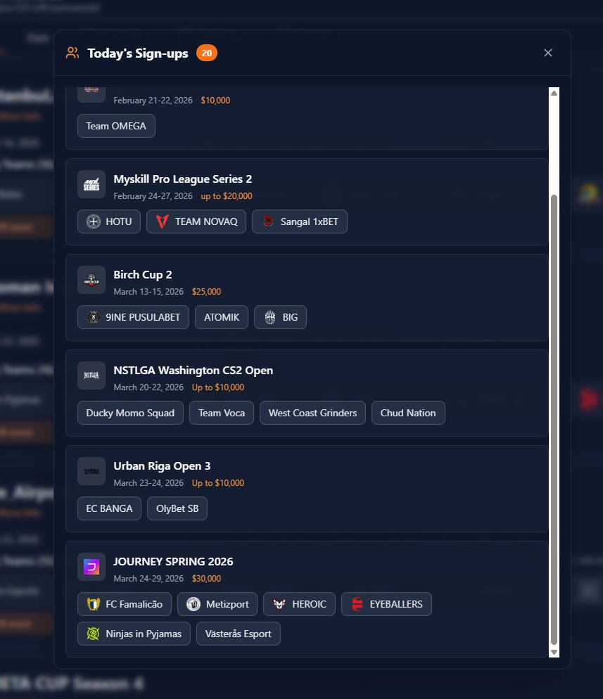 CS2LANS's tweet image. Busy season 🐝