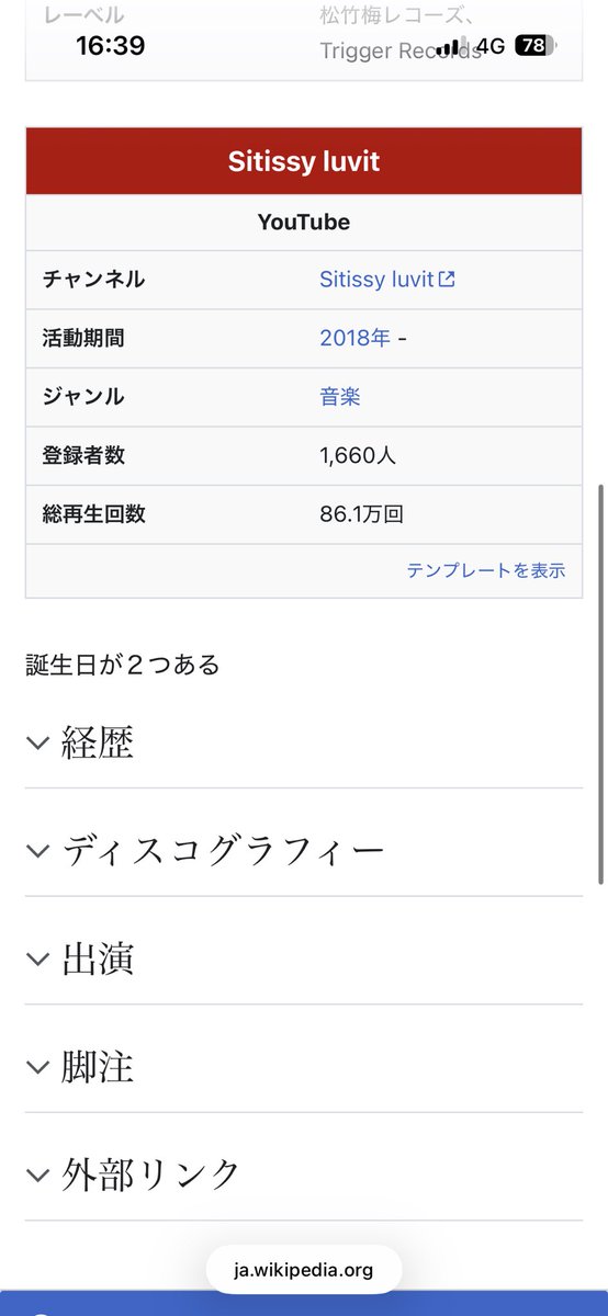 本名とMCネームの 誕生日かもしれない