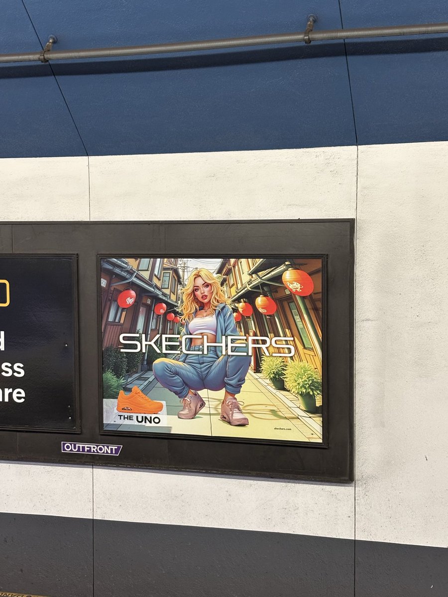 a pretty sexual sketchers ad…