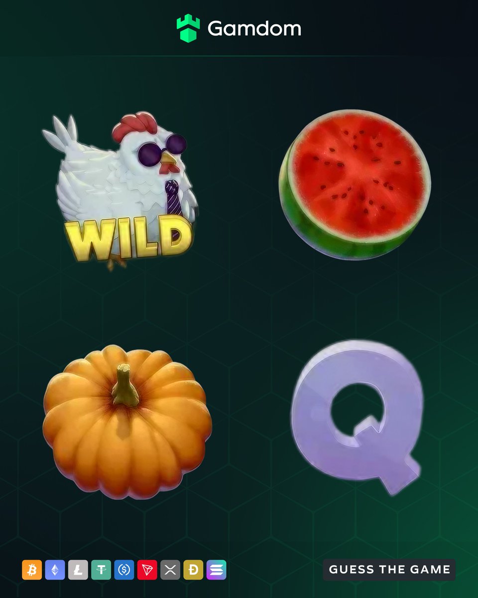 Can you guess the game by these symbols? 🤔

Drop your answer and userID in the comments for a chance to win FREE spins! 🎰

💚 + 🔁 - *KYC Lvl 2 verified Gamdom users only