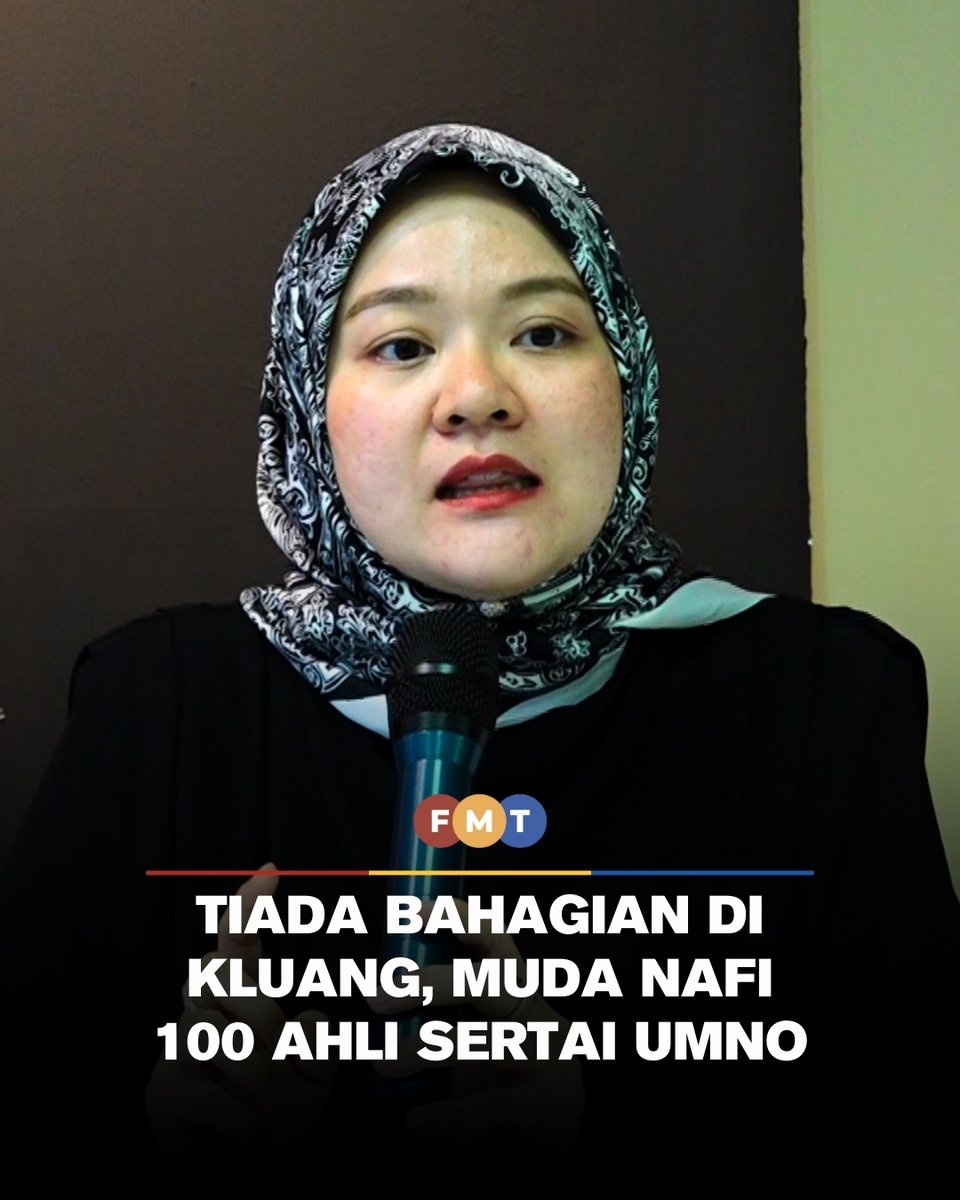 fmtoday's tweet photo. #BeritaFMT Setiausaha Agung Muda Ainie Haziqah berkata Shikh Mohd Farkhann tidak pernah berdaftar sebagai ahli parti secara rasmi atau bayar yuran keahlian.

Artikel Penuh: https://t.co/Ub6GixX369 https://t.co/gY3CZw1yr8