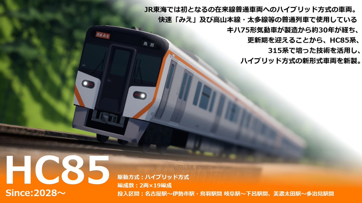 Aochika209's tweet photo. #A列車で行こう9
#HC35
個人的に最近の新車速報で一番かっこよさそうなやつ https://t.co/CTT0bJ79wm