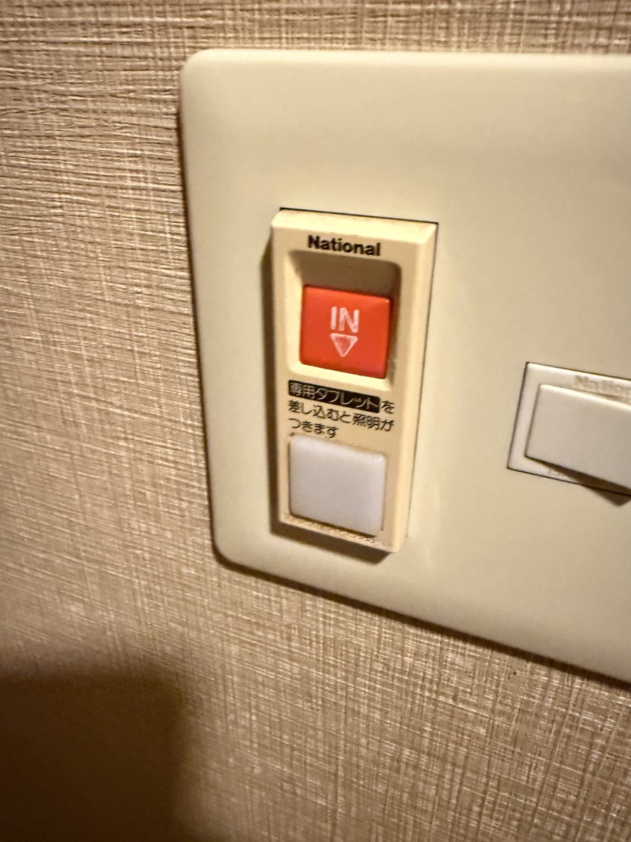 入れない(電気は通っている